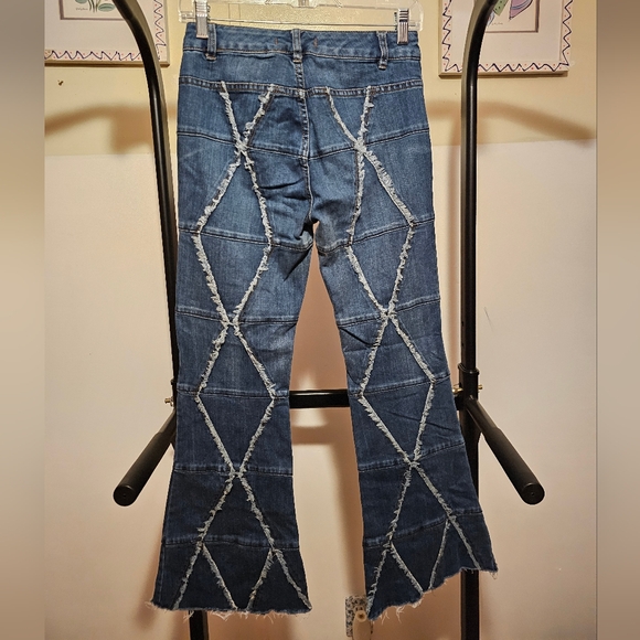 Frayed Pattern jeans - Picture 2 of 3